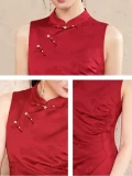 long-slim-fit-red-wedding-cheongsam-details-frog-buttons-jacquard